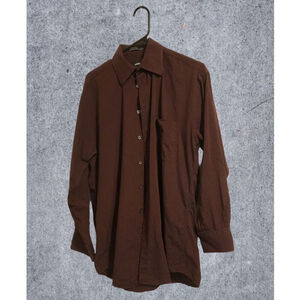 Claiborne Maroon Dress shirt